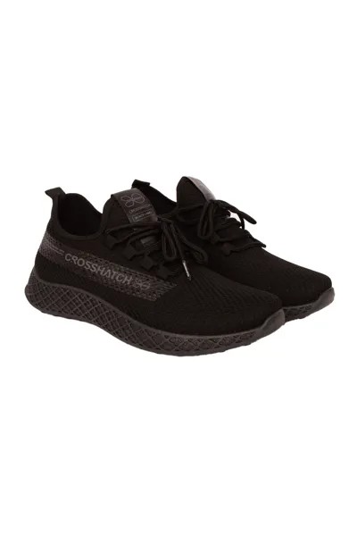 Кроссовки Brehmer Trainers Crosshatch, черный