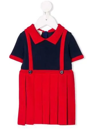 Gucci Kids трикотажное платье-сарафан