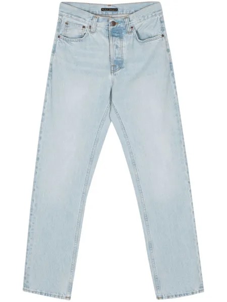 Nudie Jeans джинсы Rad Rufus прямого кроя, синий