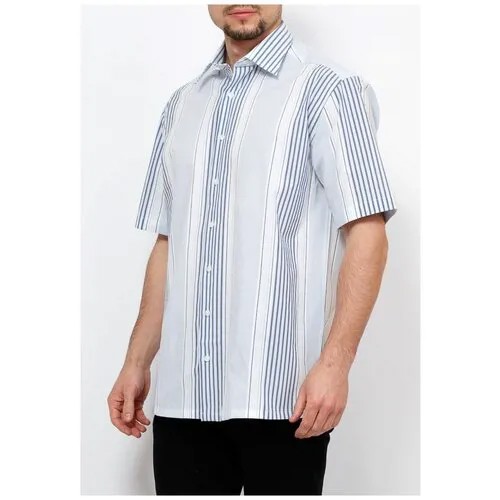 Рубашка BERTHIER, размер 174-184/39, голубой