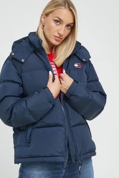 Пуховая куртка Tommy Jeans, темно-синий