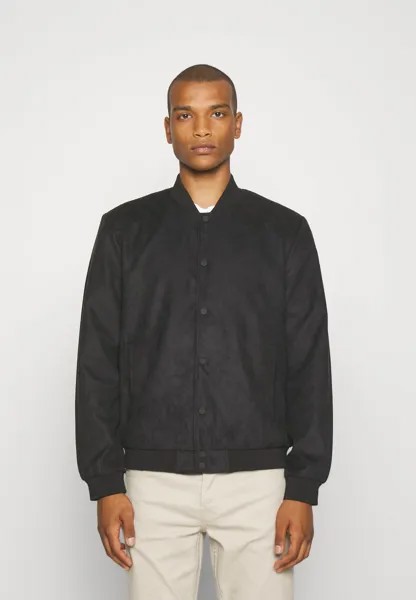 Бомбер Chaquetas Only & Sons ONSLUCA FAKE SUEDE, черный