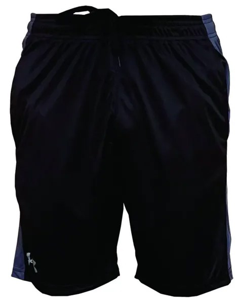 Мужские двухцветные спортивные шорты для баскетбола с мышцами Under Armour, черные, L