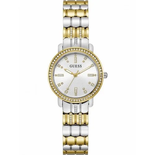 Наручные часы GUESS Dress GW0612L2, белый, серебряный