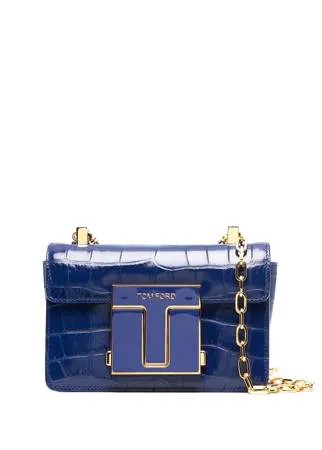 TOM FORD маленькая сумка на плечо 001 с тиснением под крокодила
