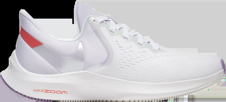 Кроссовки Nike Wmns Air Zoom Winflo 6 'White Violet Star', белый