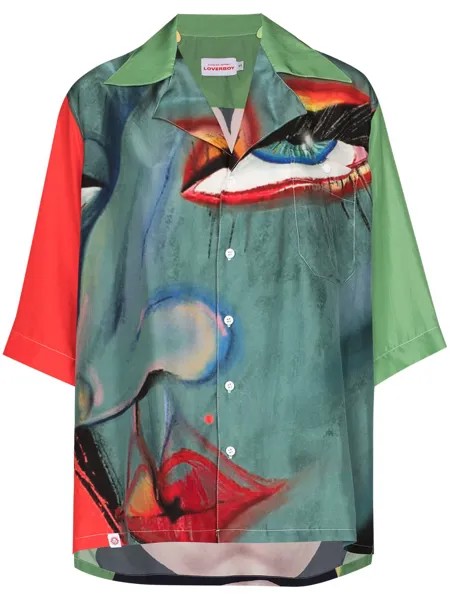 Charles Jeffrey Loverboy graphic-print short-sleeve shirt