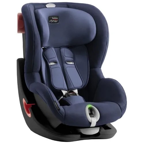 Автокресло группа 1 (9-18 кг) BRITAX ROMER King II LS, Moonlight Blue black series