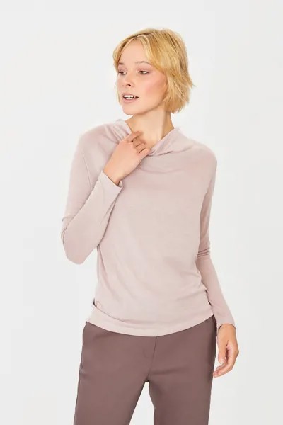 Лонгслив женский Baon B211501 розовый S