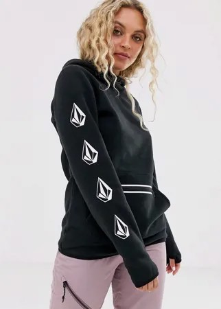 Худи черного цвета Volcom - Snow Polarteca-Черный