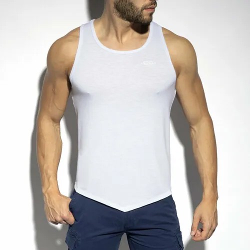 Майка ES Collection Flame Tank Top - White, размер M, белый