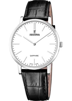 Fashion наручные  мужские часы Festina F20012.1. Коллекция Swiss Made