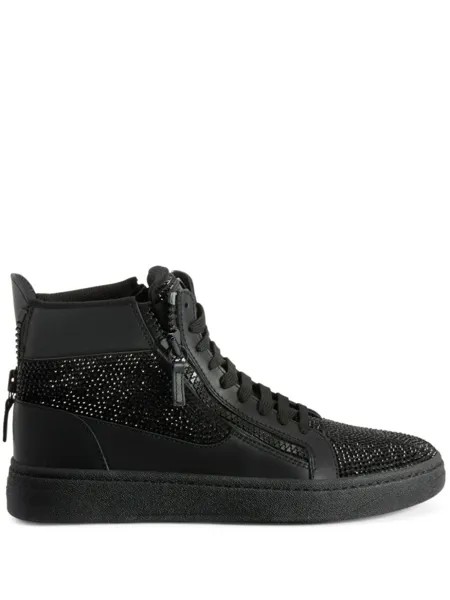 Giuseppe Zanotti высокие кеды GZ94, черный