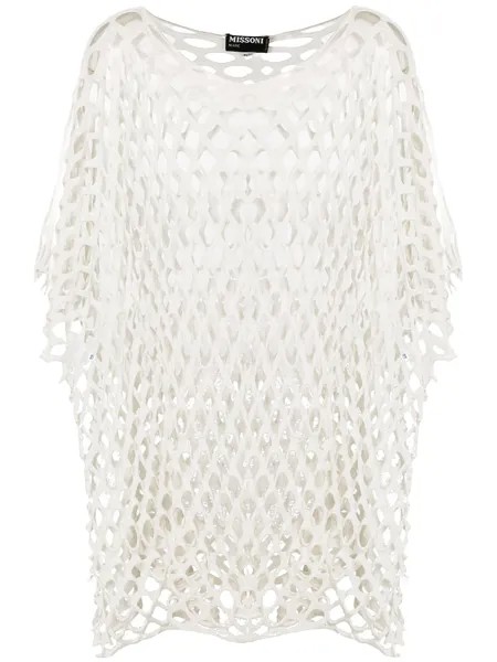 Missoni Pre-Owned блузка с прорезями