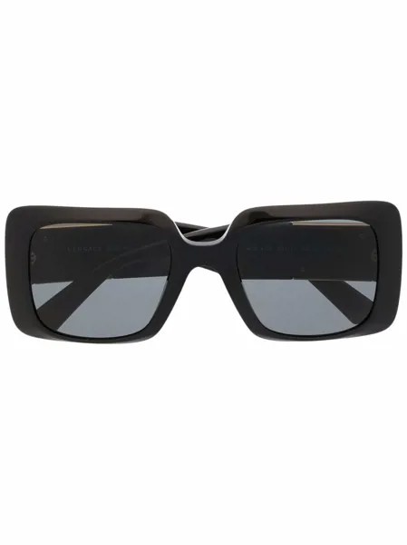 Versace Eyewear солнцезащитные очки с декором Medusa