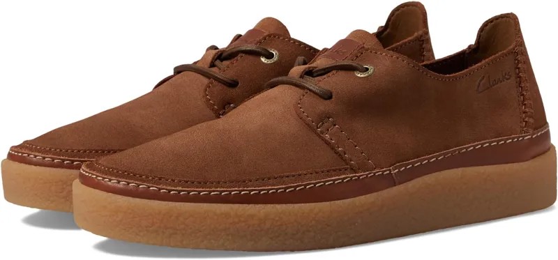 Кроссовки Oakpark Lace Clarks, цвет Cola Suede