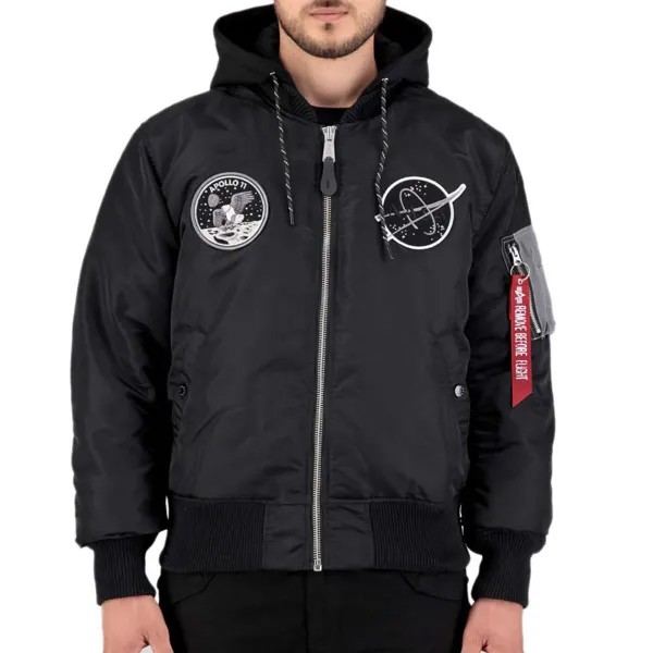 Куртка Alpha Industries MA-1 VF Dark Side Bomber, черный