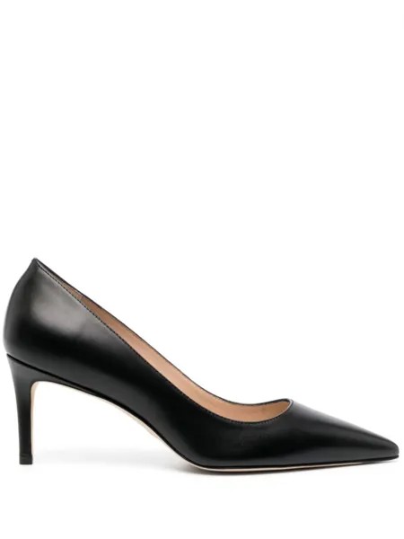 Stuart Weitzman туфли с заостренным носком, черный