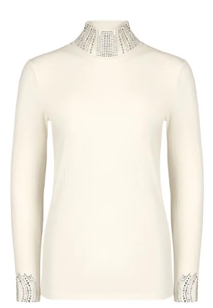 Водолазка женская ERMANNO FIRENZE 136011 белая 44 IT