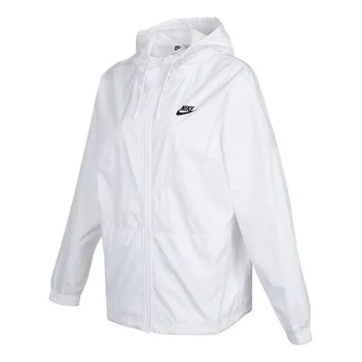 Куртка как w спортивная rpl wr essntl wvn jkt куртка белая Nike, белый