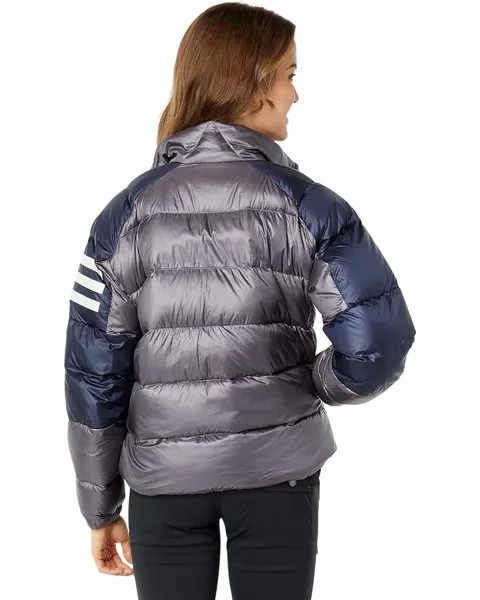 Куртка Adidas Terrex Utilitas Down Jacket, цвет Trace Grey/Ink