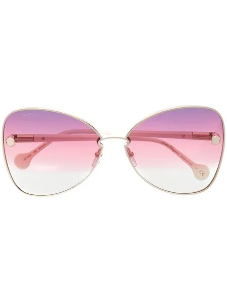 Salvatore Ferragamo Eyewear солнцезащитные очки с эффектом омбре