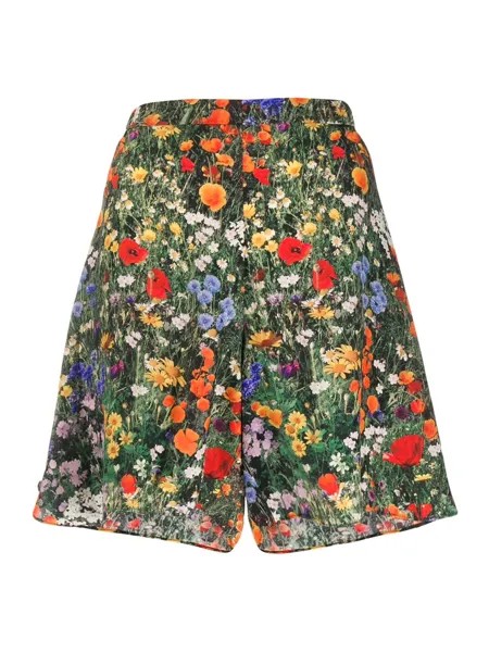 Stella McCartney шорты А-силуэта с цветочным принтом