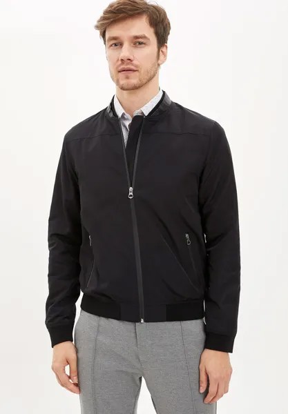 Куртки-бомберы SLIM FIT DeFacto, черный