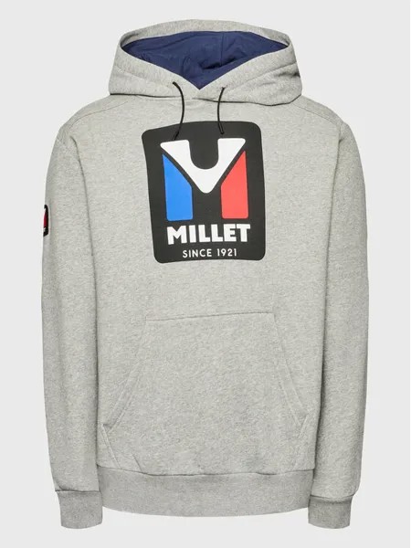 Толстовка regular fit Millet, серый