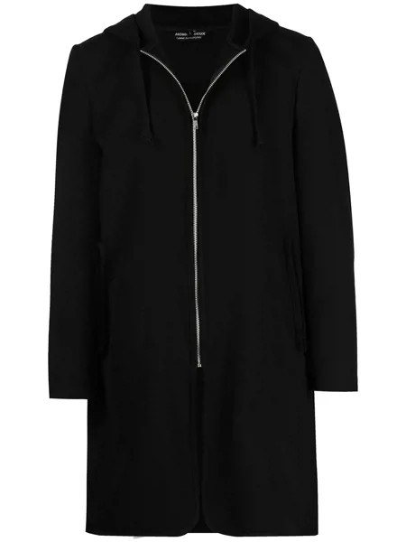 Comme Des Garçons Homme Deux zipped-up wool coat