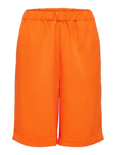 Широкие брюки Selected TINNI, темно-оранжевый