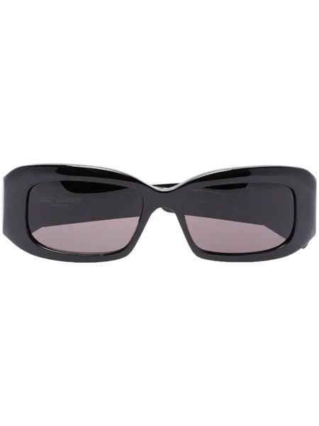 Saint Laurent Eyewear солнцезащитные очки SL418 в прямоугольной оправе