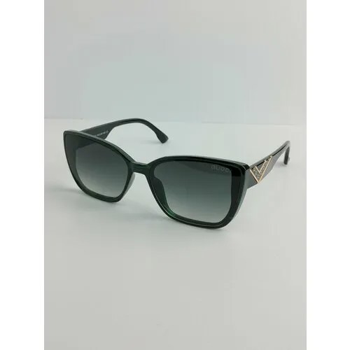 Солнцезащитные очки  22611-C5, зеленый, черный