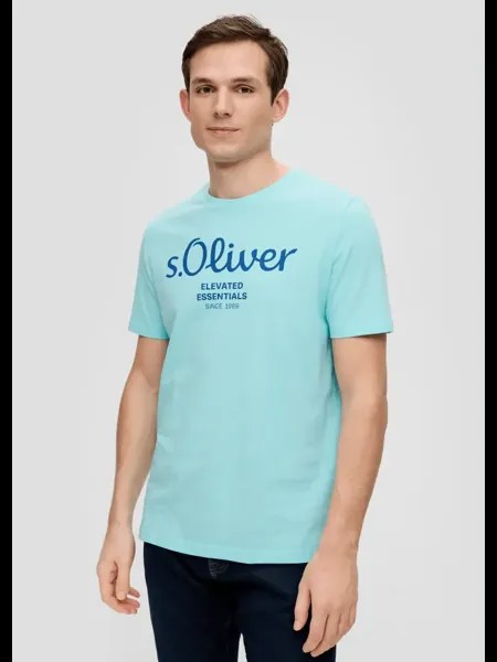 Футболка s.Oliver, бирюзовый