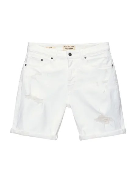 Повседневные джинсы Pull&Bear, цвет White Denim