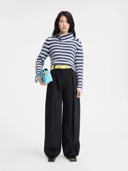 Полосатый джемпер из мохера Ле Марина Jacquemus, мультиколор