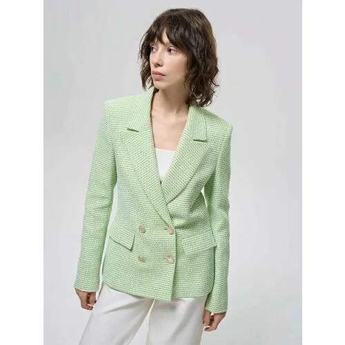 Пиджак Calista, размер 48, экрю, зеленый