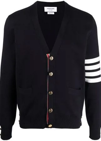 Thom Browne кардиган с полосками 4-Bar