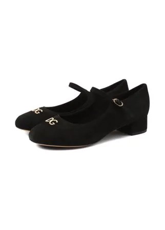 Замшевые туфли Dolce & Gabbana