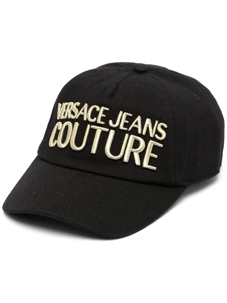 Versace Jeans Couture кепка с вышитым логотипом