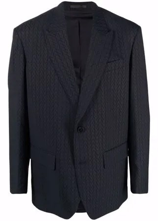 Valentino жаккардовый пиджак с монограммой