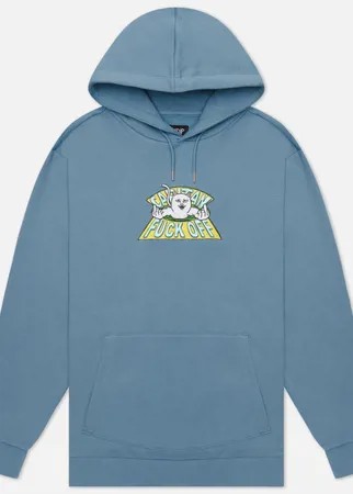 Мужская толстовка RIPNDIP Capitan Fuck Off Embroidered Hoodie, цвет синий, размер M