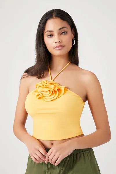 Укороченный топ с бретелькой Rosette Forever 21