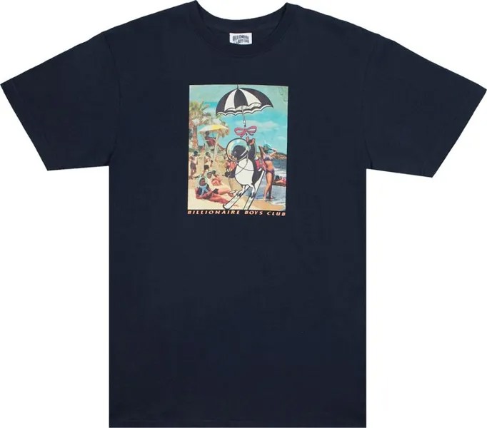 Футболка Billionaire Boys Club Retro Beach Tee 'Blue', синий