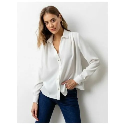 Блуза VIAVILLE, размер 44, белый