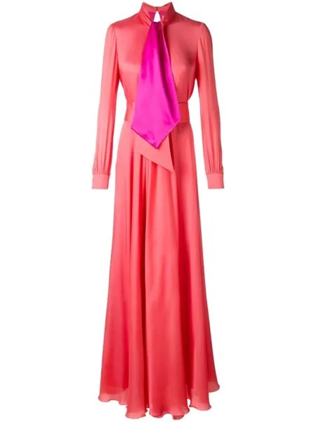 Lanvin платье макси, розовый