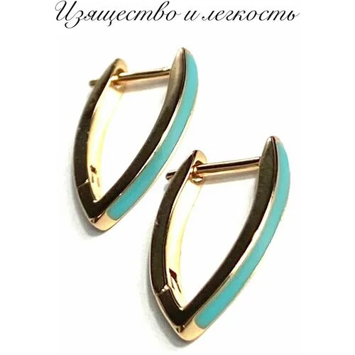 Серьги Florento, бижутерный сплав, серебряный