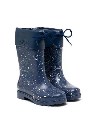 Mini Melissa резиновые сапоги в мелкую точку