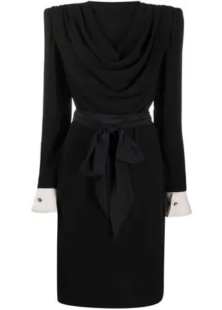 Valentino Pre-Owned платье с драпировкой