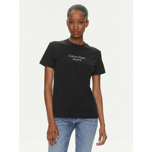 Футболка Calvin Klein Jeans, размер XL [INT], черный